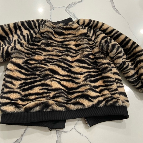 2t leopard print zip up coat - Picture 4 of 5